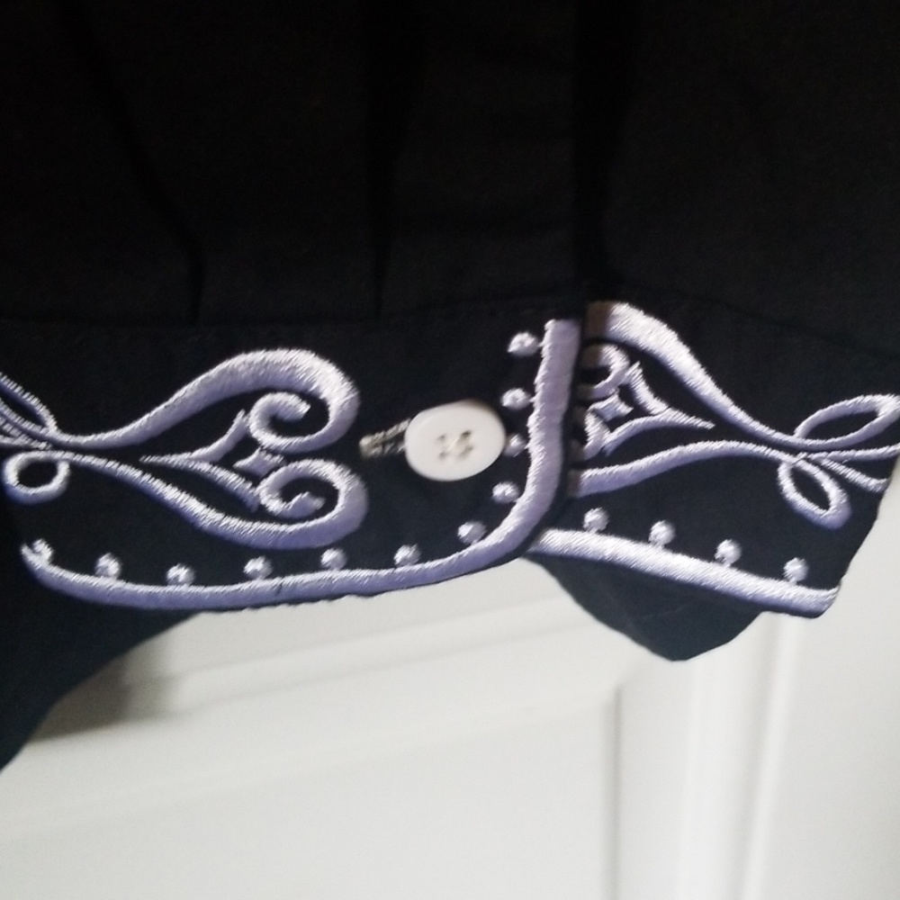 Bob Mackie Wearable Art Blouse - image 4